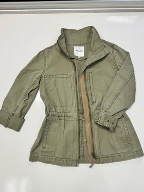 Madewell Kids Olive Green Utility Jacket